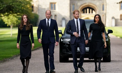 Kate, William, Harry, Meghan, GettyImages (2) jpg