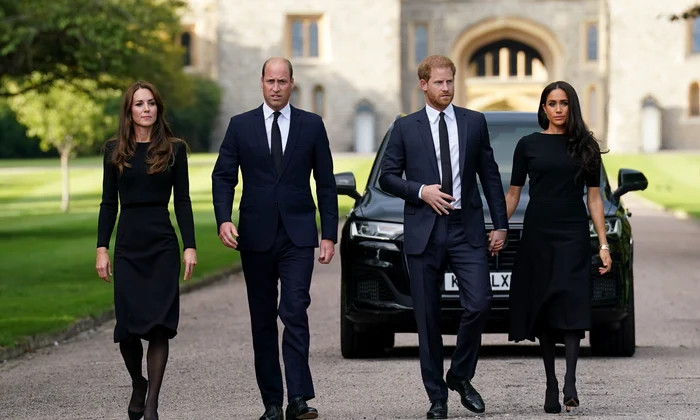 Kate, William, Harry, Meghan, GettyImages (2) jpg
