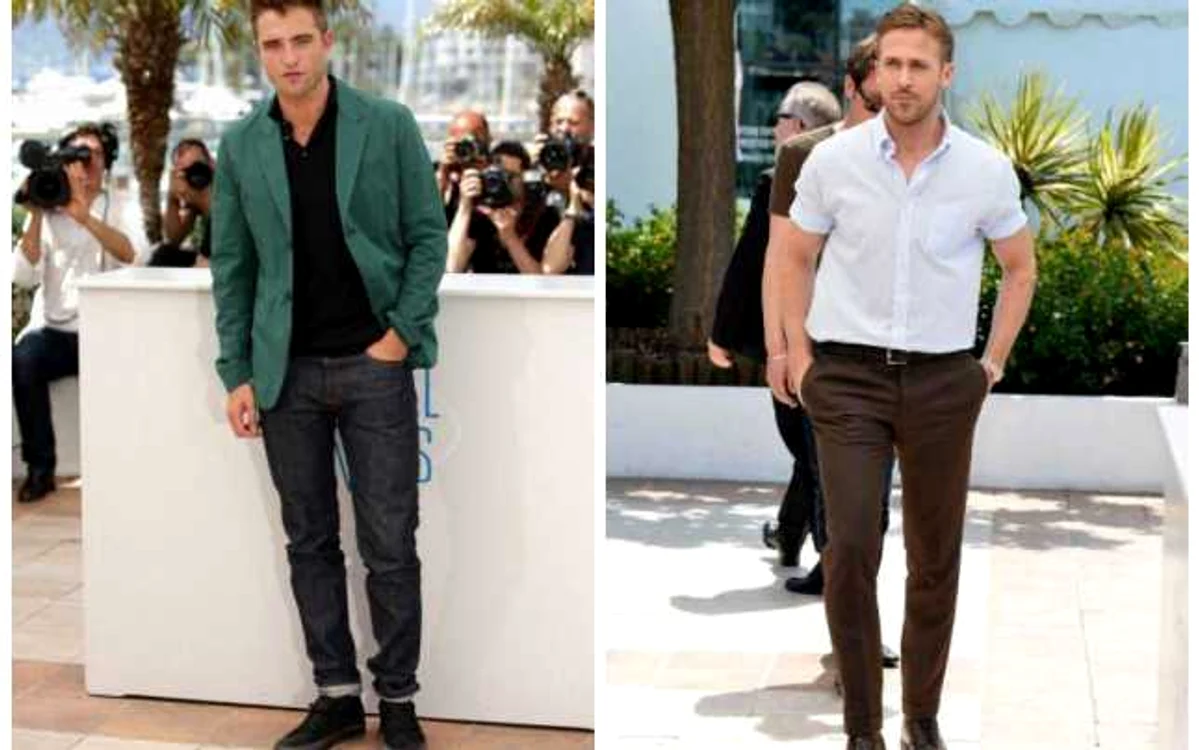 Robert Pattinson şi Ryan Gosling FOTO GETTY