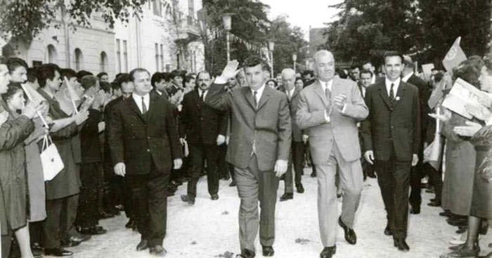 ceausescu la sibiu