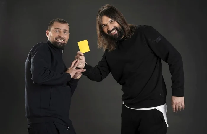 Tamaș și Alexa, glumeți înainte de plecare