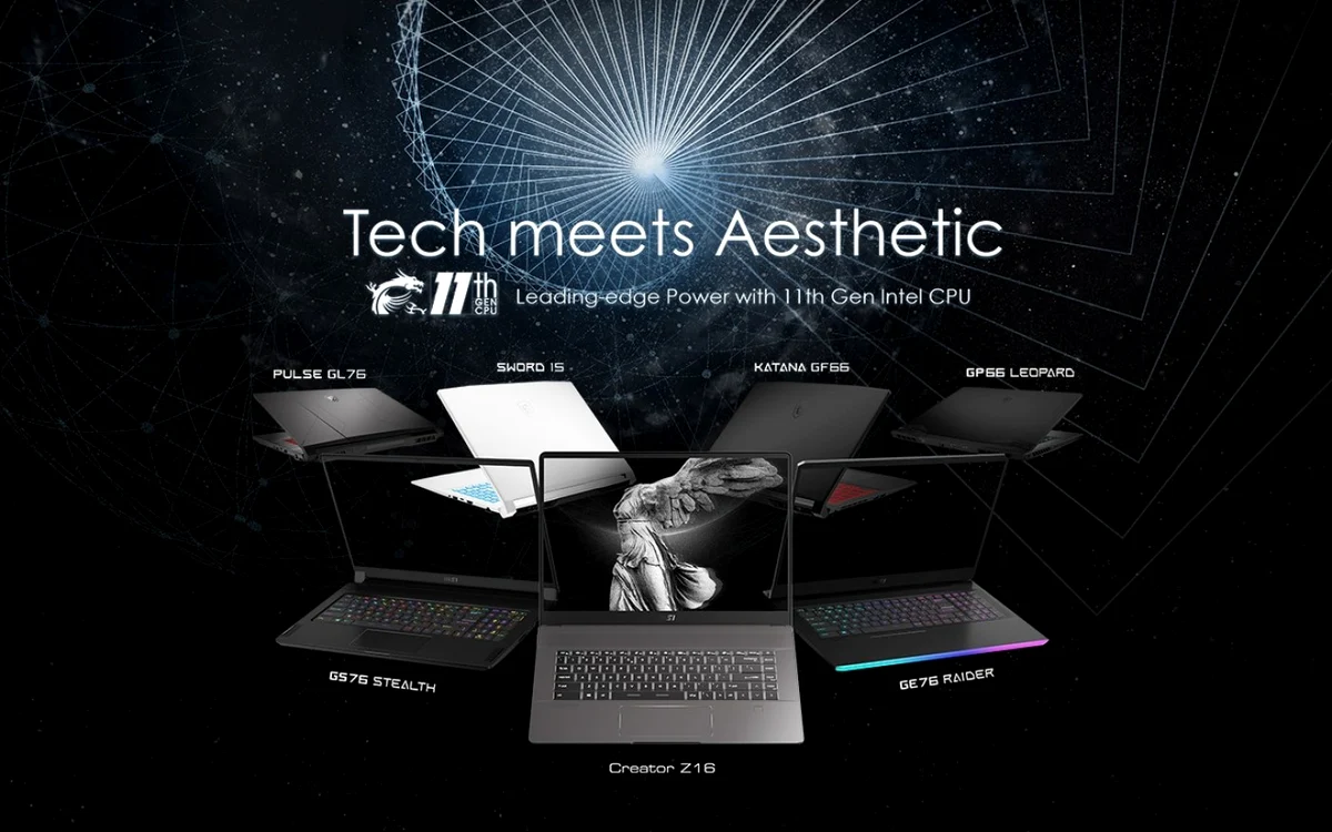Noua gamă de laptopuri MSI.