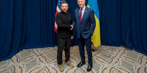 Președintele ucrainean Volodimir Zelenski primit de omologul american Joe Biden/ FOTO:X