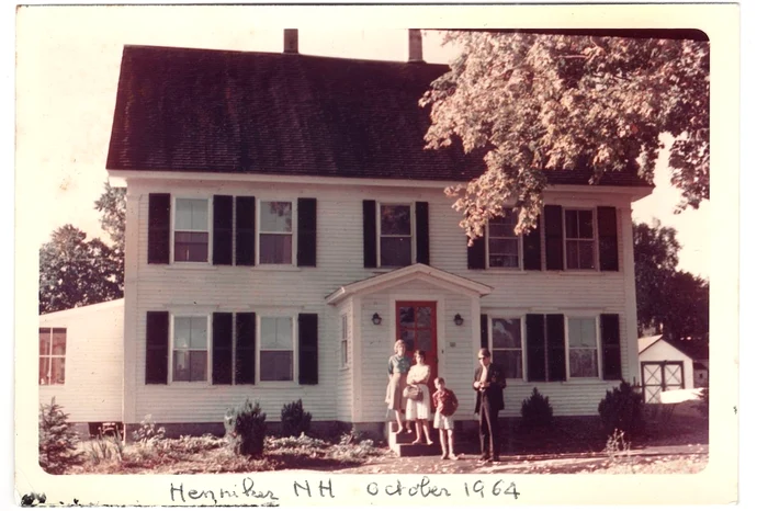 Prima casă americană a familiei Florescu (© Arhiva familiei Florescu)