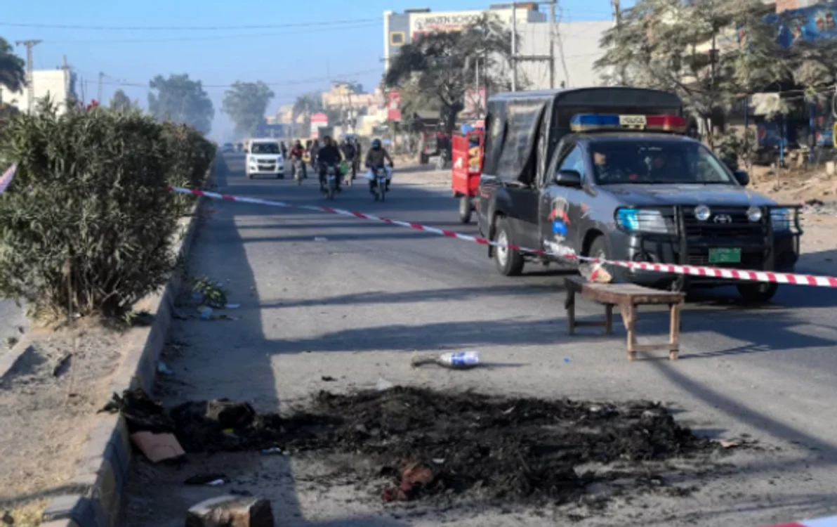 Cadavrul bărbatului a fost incendiatFoto: Profimedia