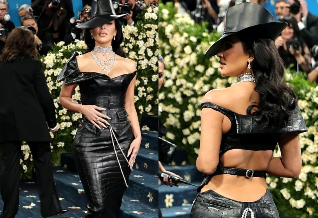 Kim Kardashian, furioasă pe covorul roșu de la Gala Met / Foto: Instagram
