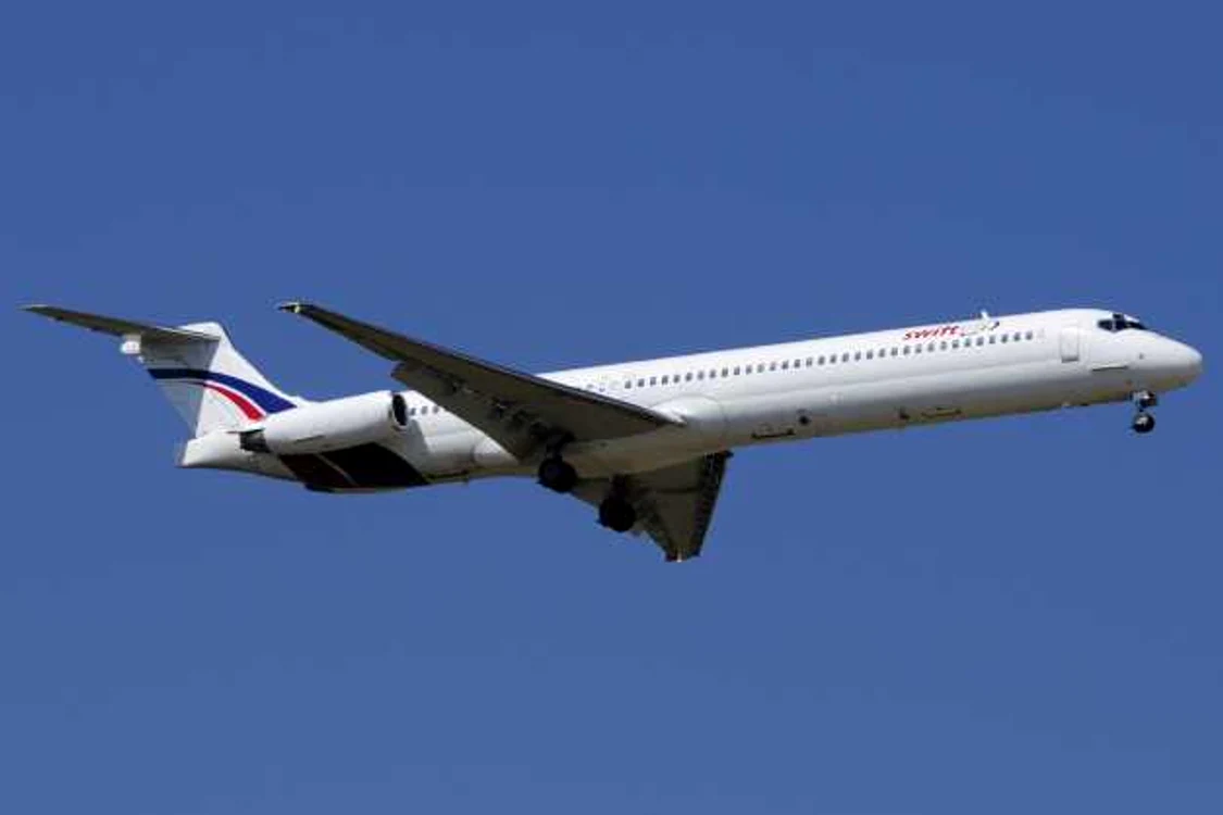 Aeronava McDonnell Douglas MD-83 care s-a prăbuşit în nordul Africii. FOTO: Reuters