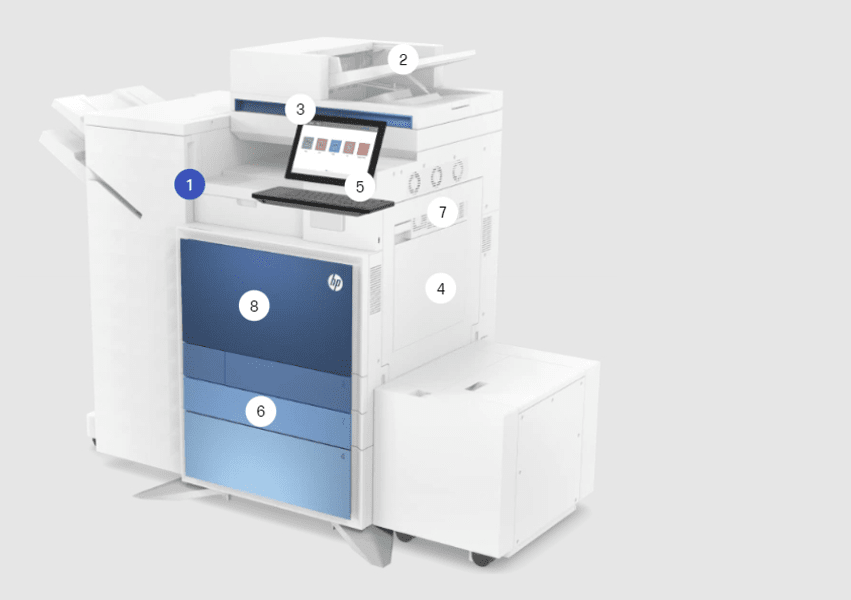 Seria de imprimante HP LaserJet Managed E800/E700 este disponibilă în România