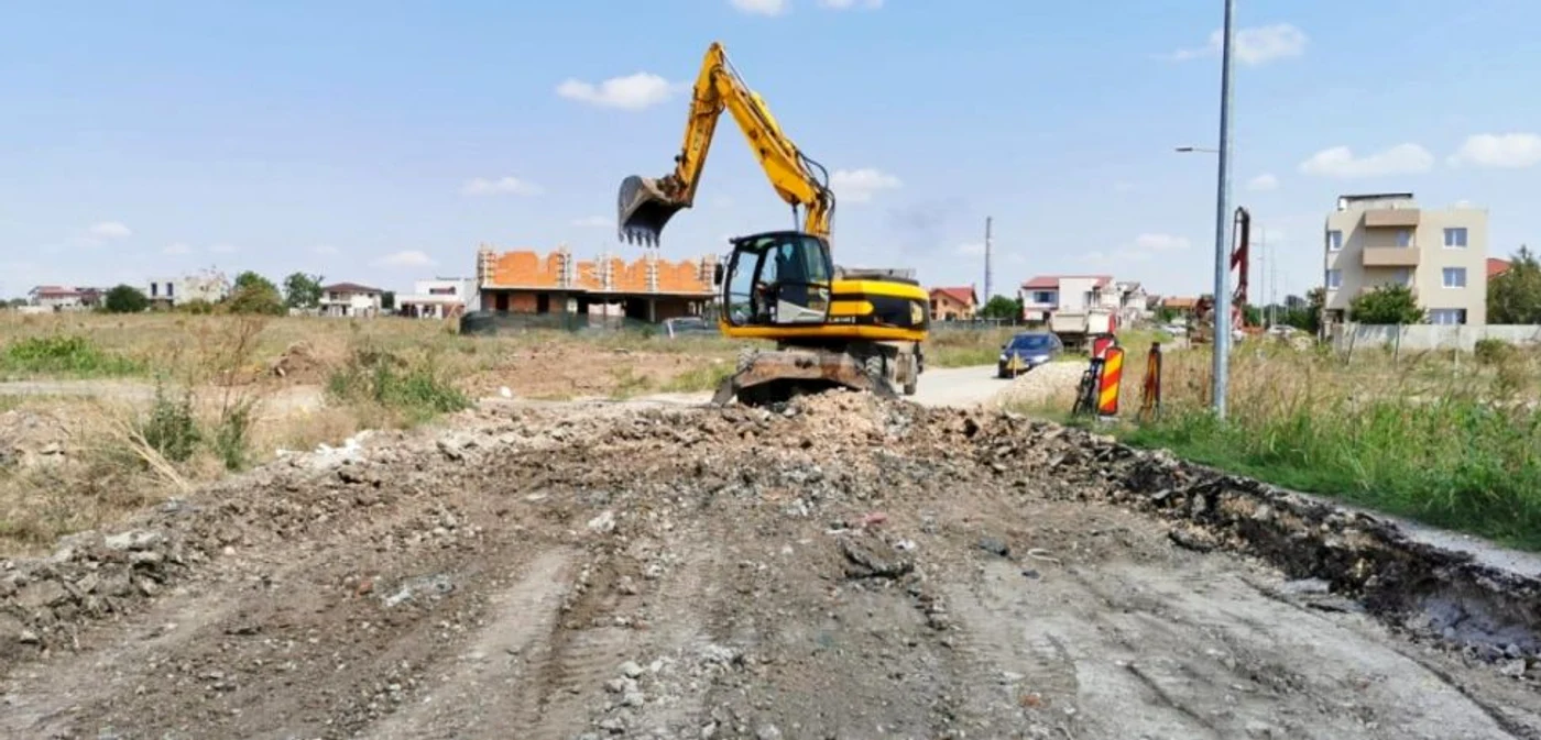 Strada asfaltată FOTO Primăria Constanţa