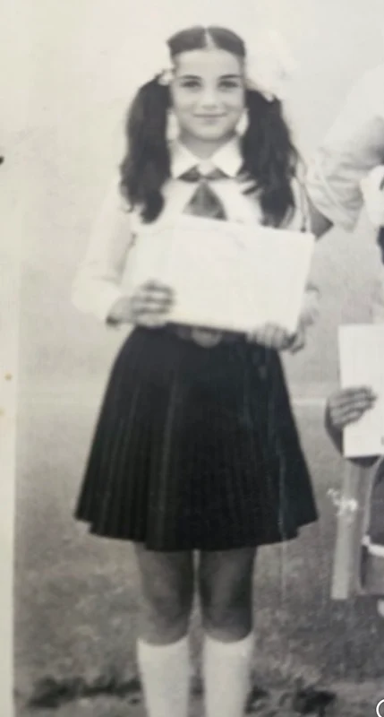 Annes, o școlăriță iminentă foto: arhiva personală 