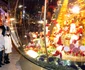 Albert și Charlene de Monaco, alături de copiii lor, la inaugurarea luminilor de Crăciun
