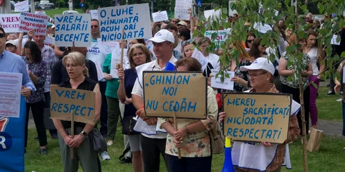 Protest profesori Iași 7 iunie