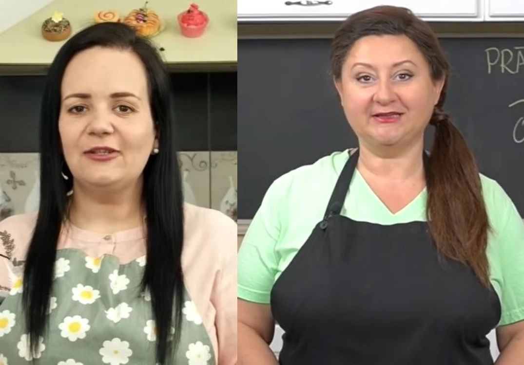 Jamilia și Laura Laurențiu, într-un adevăr război pentru eclerul la tavă FOTO Youtube