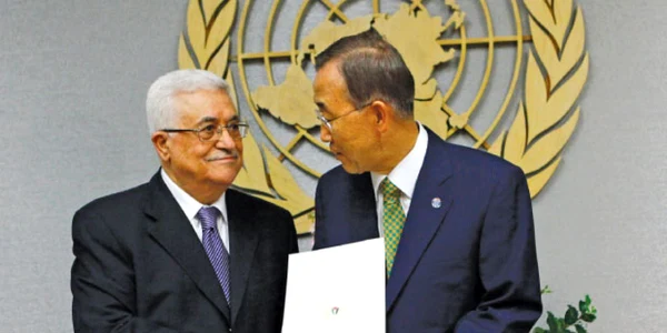 Preşedintele Autorităţii Palestiniene, Mahmoud Abbas, a cerut ONU recunoaşterea unui stat palestinian