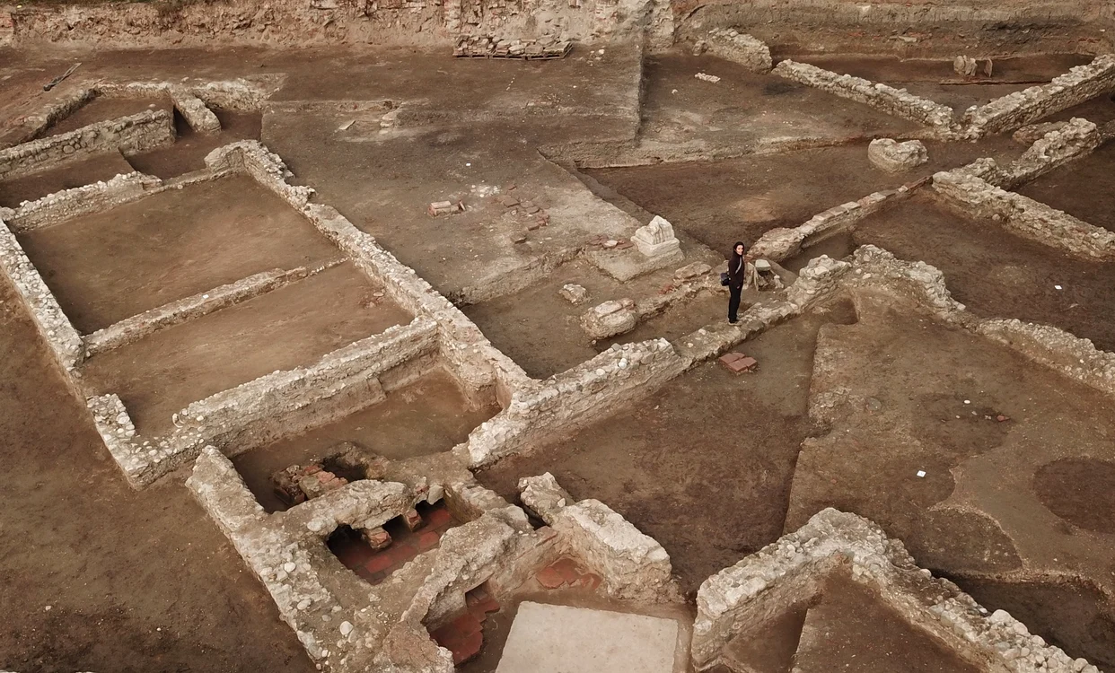 Ruine romane la Apulum FOTO Muzeul Unirii