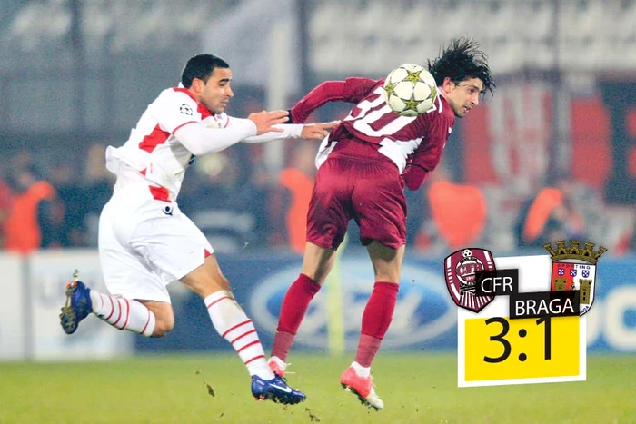 Rui Pedro e primul jucător care marchează o triplă pentru o echipă românească în Liga Campionilor