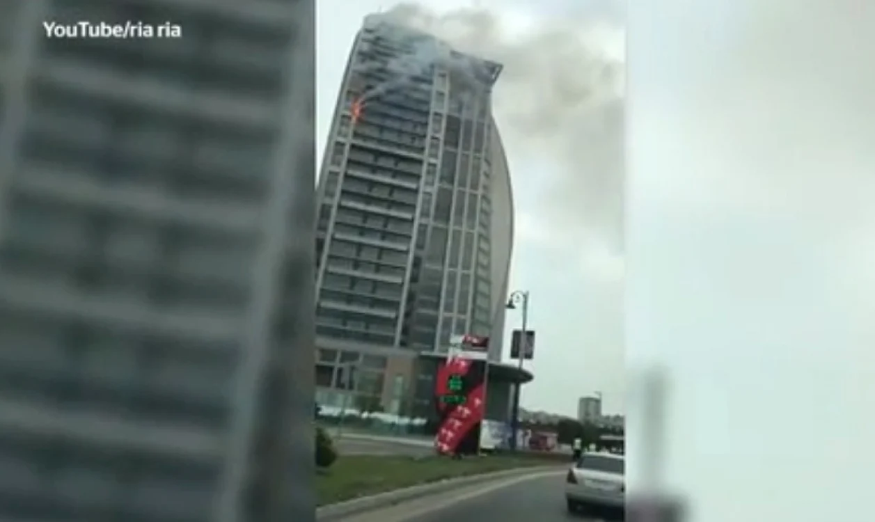 incendiu baku hotel trump