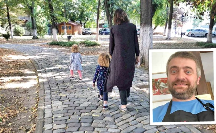 Alin Panc are două fetiţe identice: Teodora şi Sara