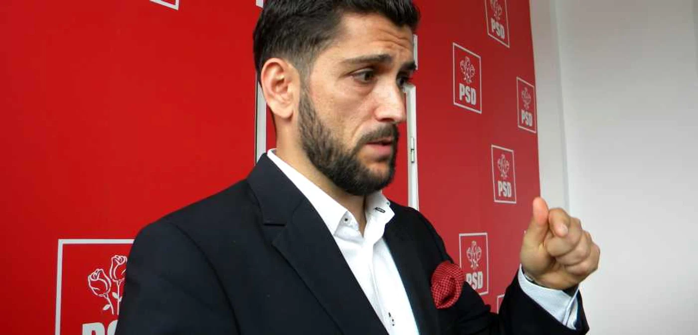 Cezar Ouatu s-a înscris miercuri în PSD Prahova. FOTO Dana Mihai
