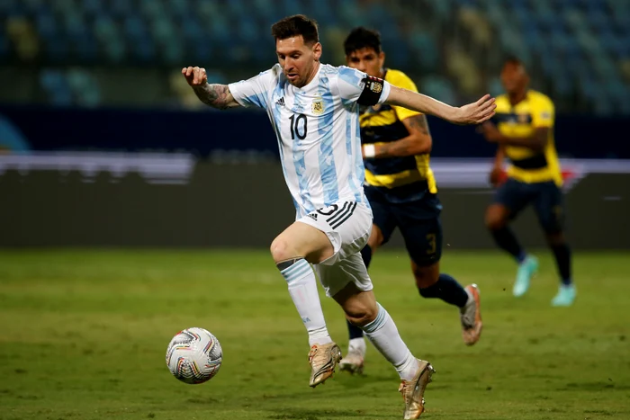Messi a dat 4 goluri și 4 pase decisive la Copa America 2020Foto: EPA-EFE