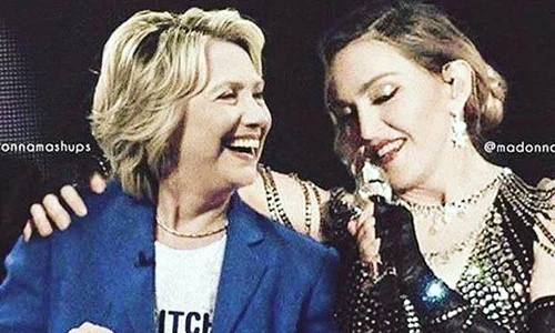 Hillary Clinton Madonna jpeg