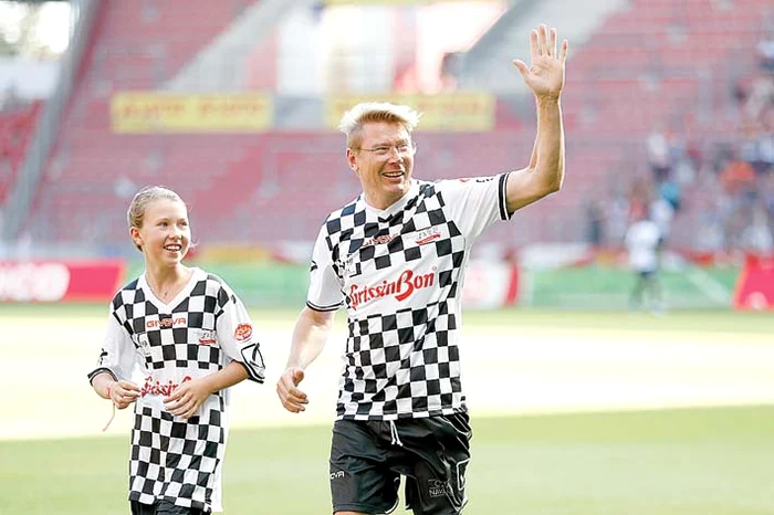 Mika Hakkinen,  alături de fiica lui