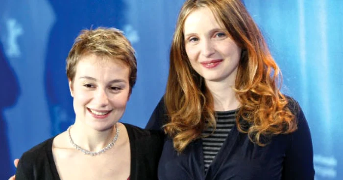 Anamaria Marinca (stânga)  a colaborat cu Julie Delpy la  filmul „Contesa însângerată“ 