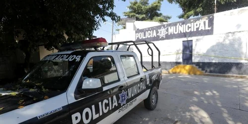 Autovehicul politie Mexic FOTO AFP