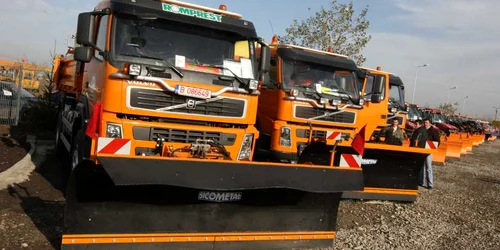 Utilajele de deszăpezire sunt pregatite în Capitală