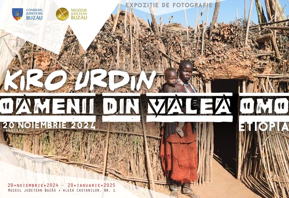 Expoziția de artă fotografică „Oamenii din Valea OMO, Etiopia” va fi deschisă până la 20 ianuarie 2025.