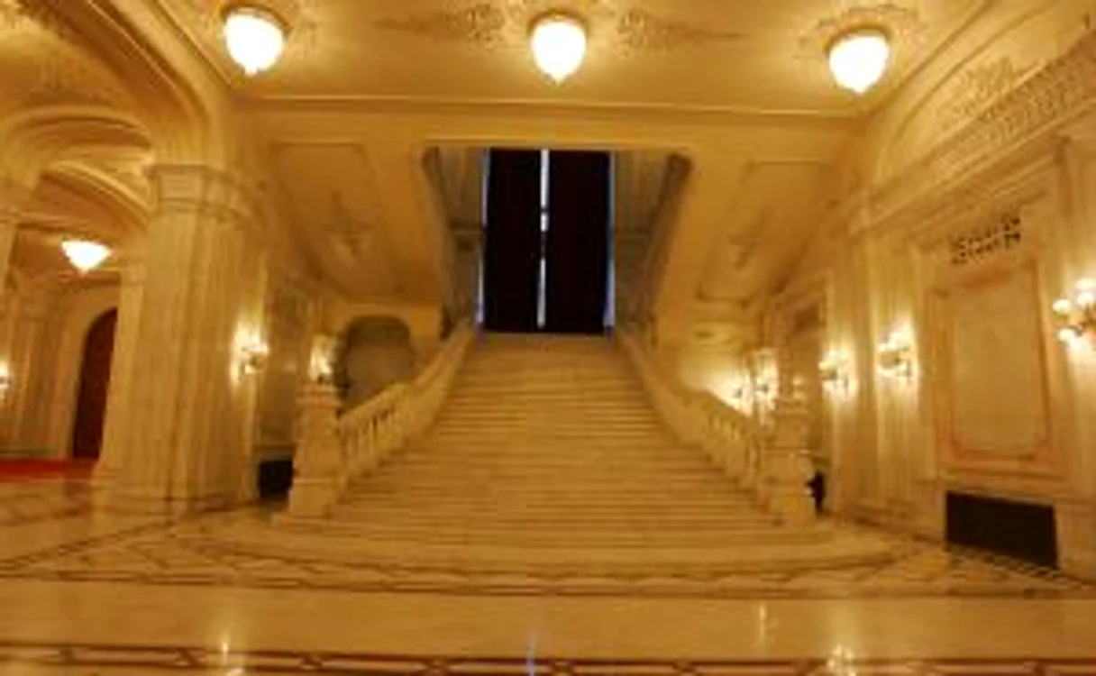Interiorul Casei Poporului, arhitectura ceauşistă