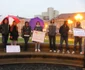 Protest de solidaritate la Timişoara pentru cei de la Pungeşti Foto