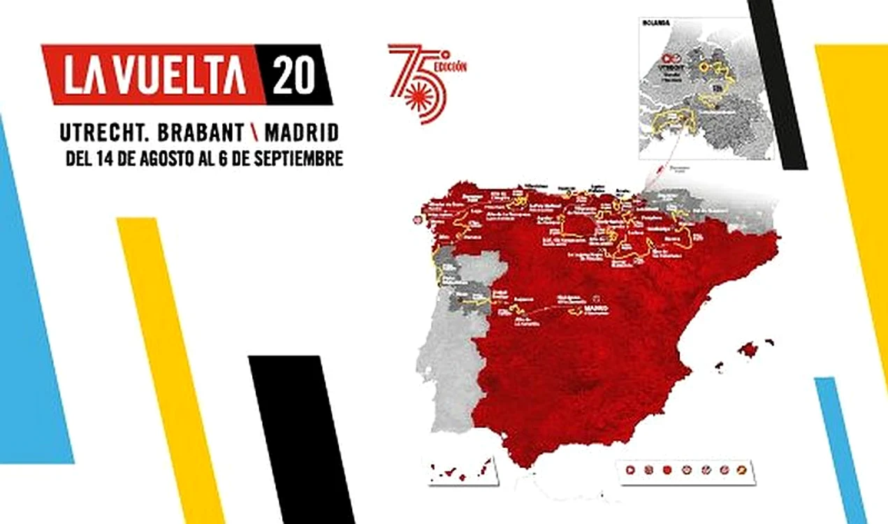 Startul ediției 2020 a Turului Spaniei urma a se da în orașul olandez Utrecht, în 14 augustFoto: Facebook/LaVuelta