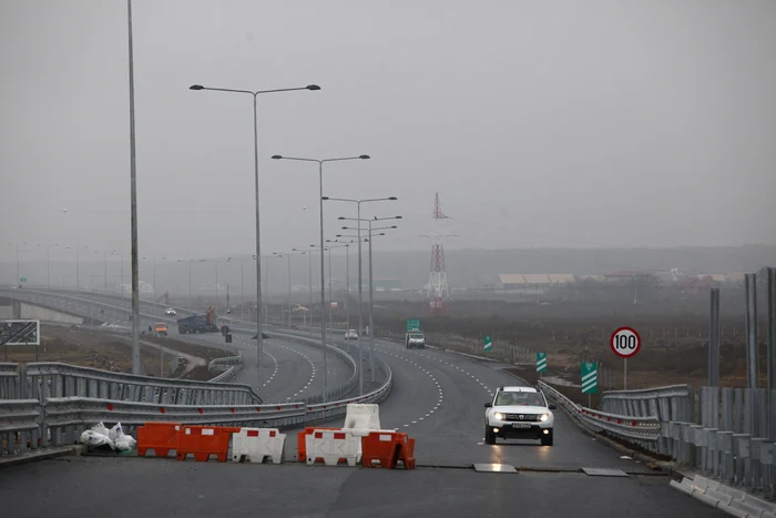 Autostrada Urbană ar trebui să fie gata peste 5 zile Fotografii: Sever Gheorghe
