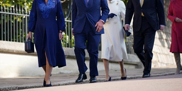 Regina Camilla și Regele Charles la slujba de Paște Foto Getty Images
