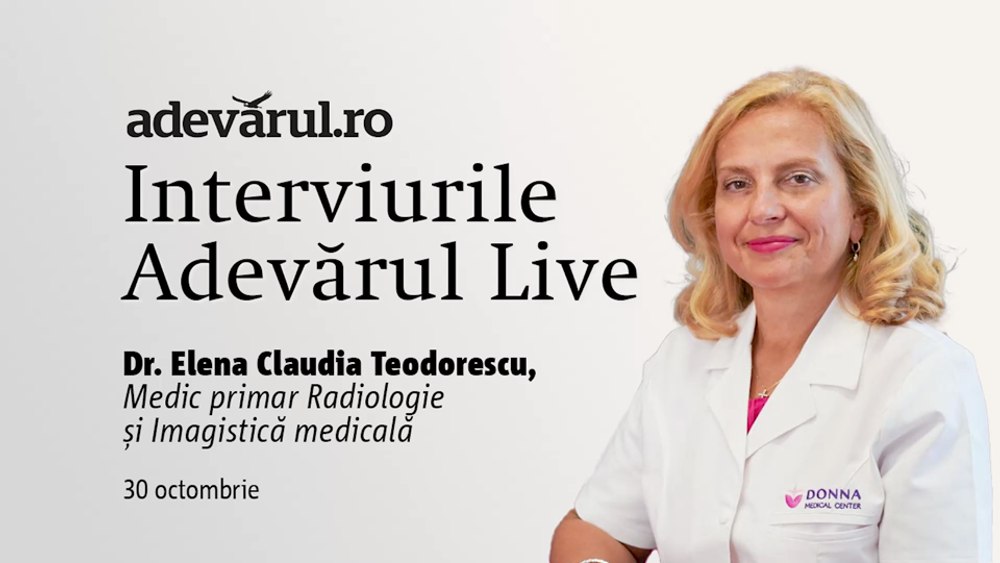 Controlul anual al sânului, explicat de Dr. Claudia Teodorescu- Medic primar Radiologie și Imagistică medicală