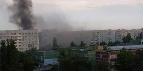 Bombardamente in Enerhodar FOTO Telegram jpg
