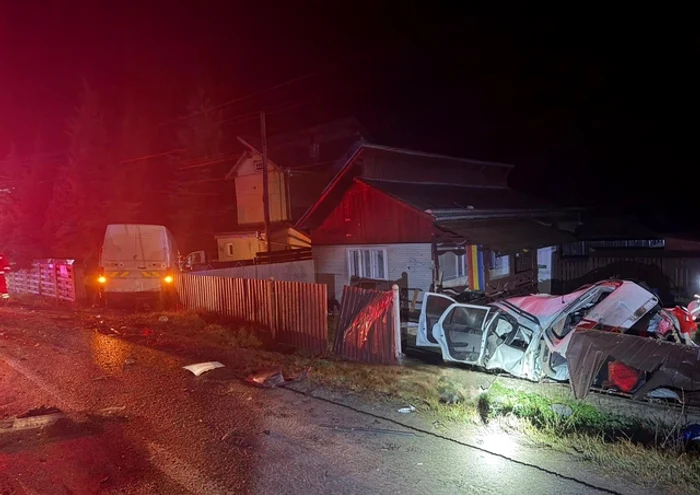 Accidentul s-a întâmplat în localitatea Molid FOTO obiectivdesuceava.ro