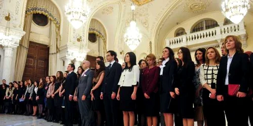 ceremonie magistrati cotroceni foto facebook iohannis