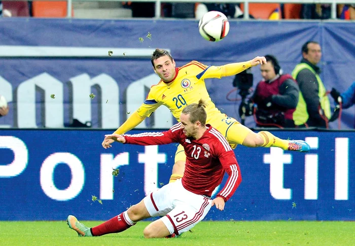 Adi Popa a jucat şi în ultimul meci contra Danemarcei, un amical câştigat de echipa noastră, la BucureştiFoto: sportpictures.eu