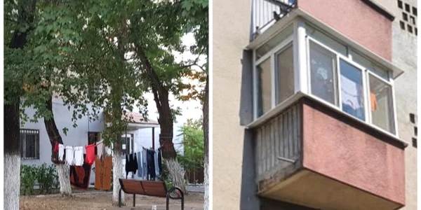 Orădenii nu mai au voie să-şi pună hainele sau covoarele la uscat în balcoane