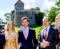 Prințesa Marie Caroline, Prințul Georg și Prințul moștenitor Joseph Wenzel de Liechtenstein. FOTO: Profimedia
