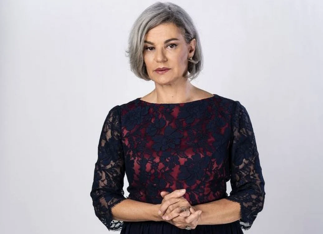 Actriţa Maia Morgenstern.