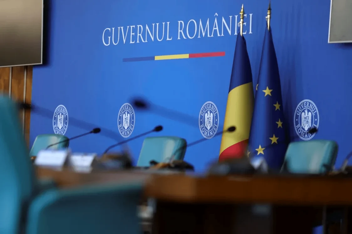 Sala Muntenia în care au loc ședințele de guvern din Palatul Victoria. Inquam Photos, Octav Ganea