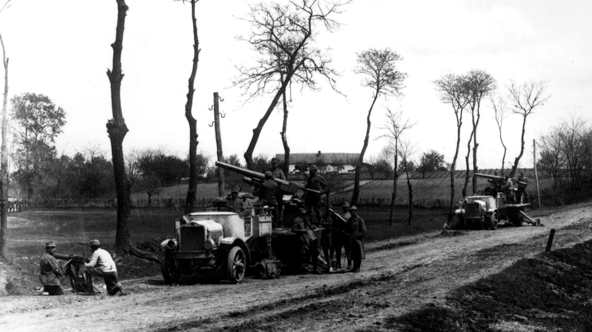 Artileria antiaeriană română în Campania din Ungaria (1919) jpeg