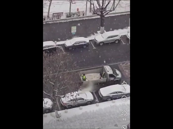 FOTO: Captură video Facebook Infotrafic București și Ilfov