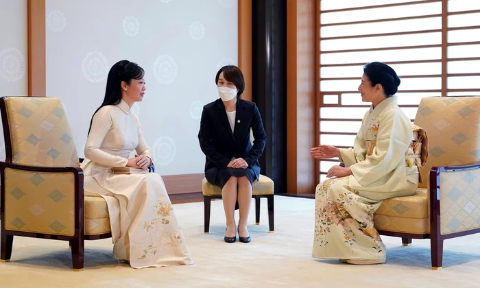 Prima Doamna a Vietnamului si Imparateasa Masako a Japoniei   profimedia 0824859826 jpg