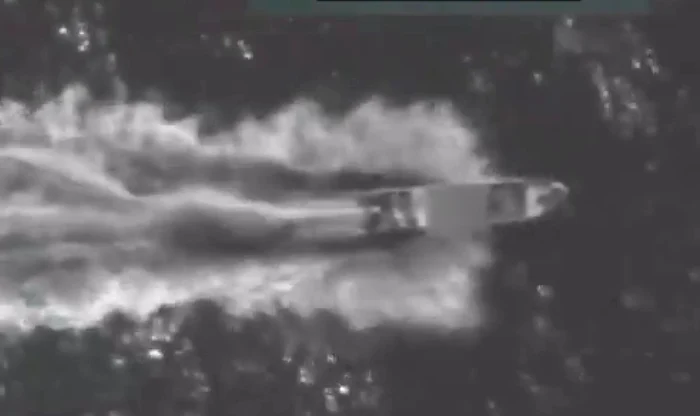 Armata SUA lovește o navă care transporta droguri FOTO: captura X