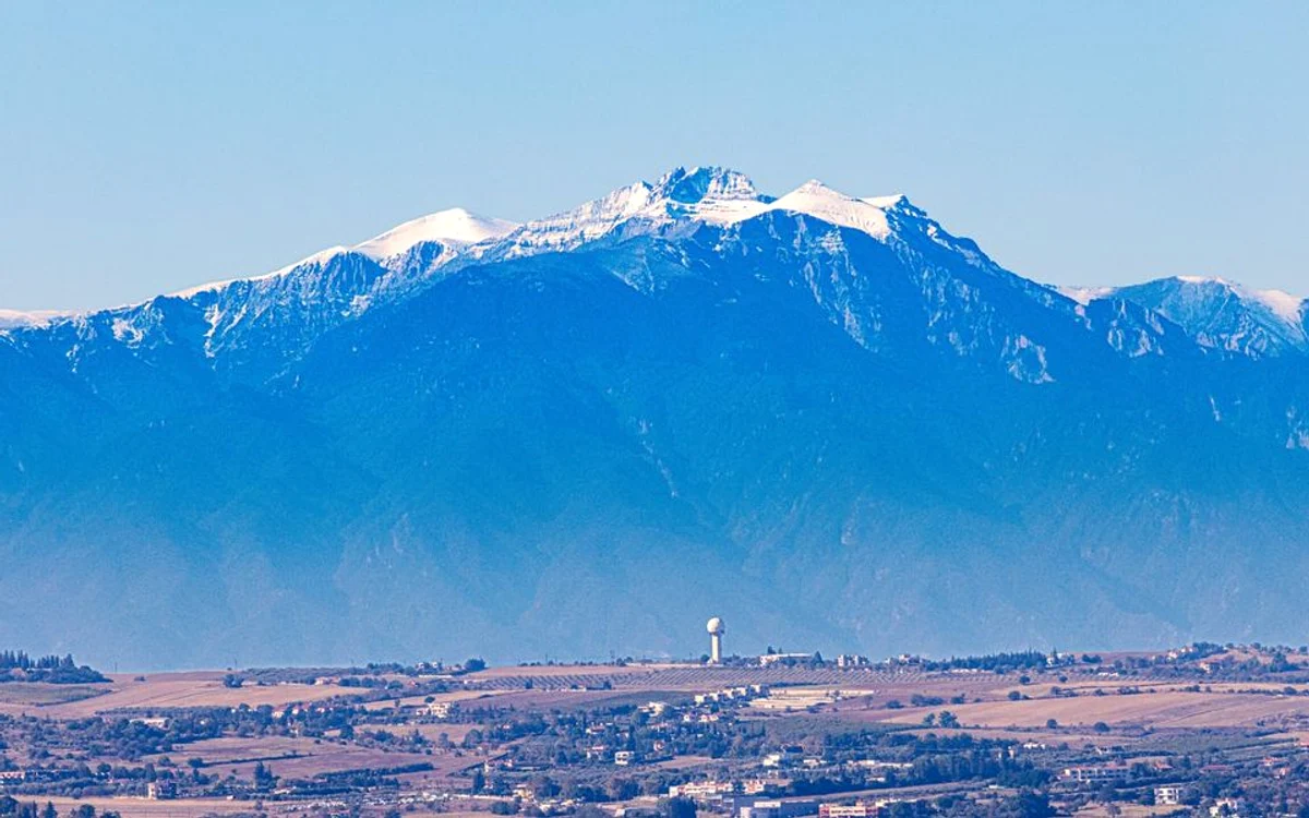 Muntele Olimp, inclus în Patrimoniul Mondial UNESCO. Foto: ekathimerini.com