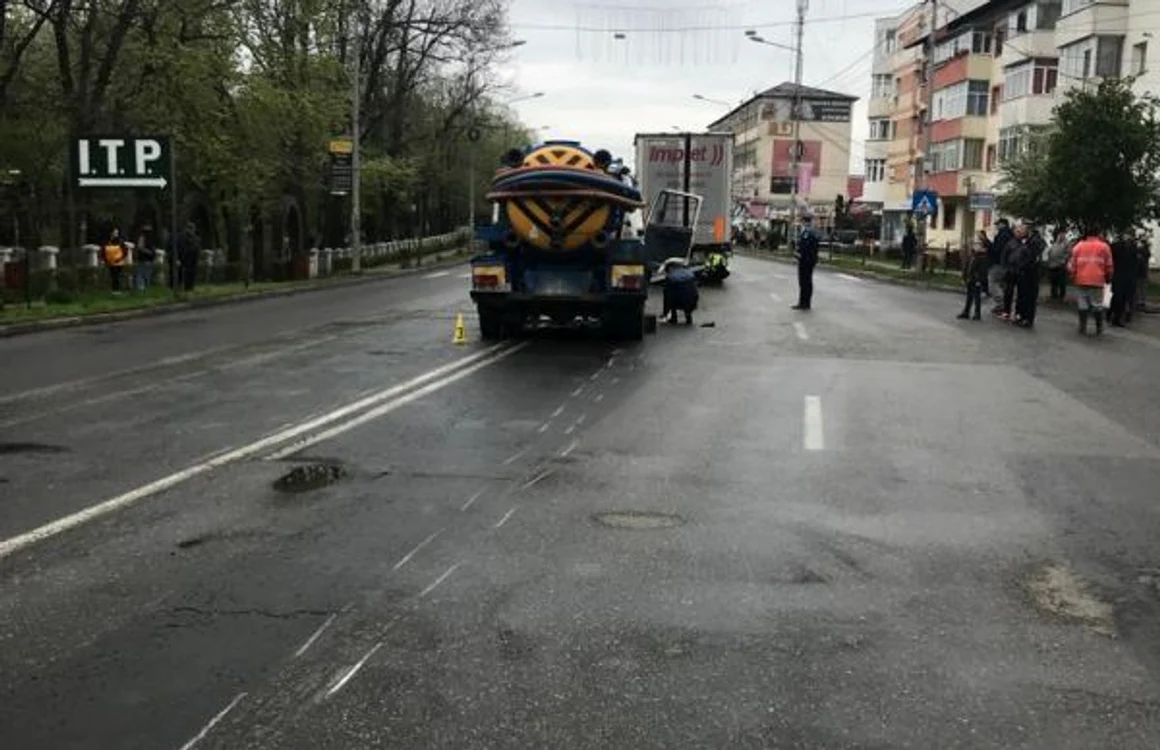 Accidentul a avut loc la Adjud